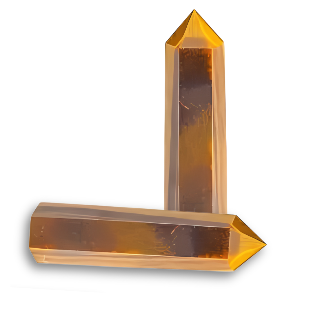 Tiger's Eye Crystal Obelisk